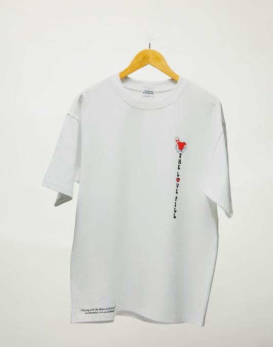 The Love Pill- Marshmallows White T-Shirt